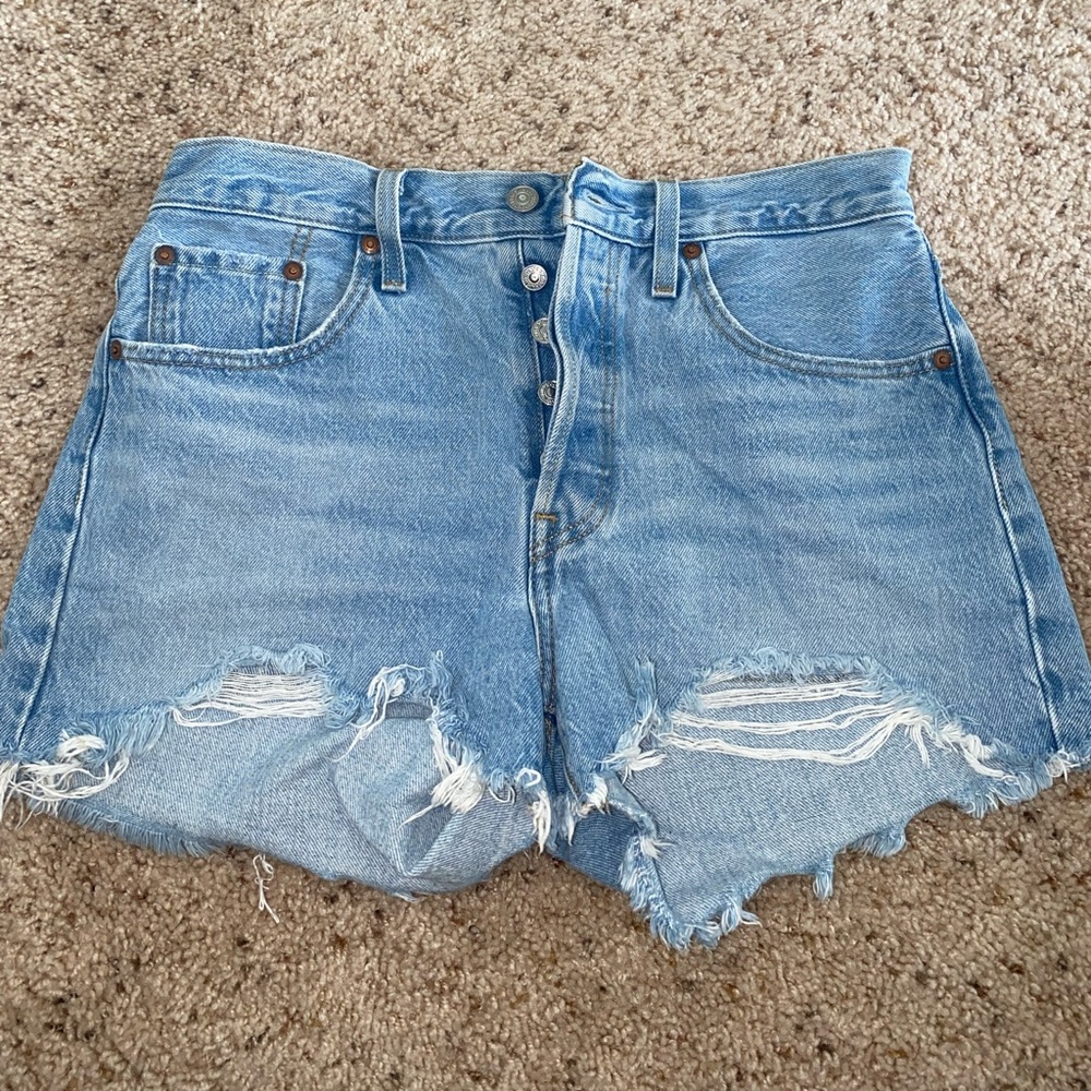 Levi’s 501 Women’s High Waisted Jean Shorts